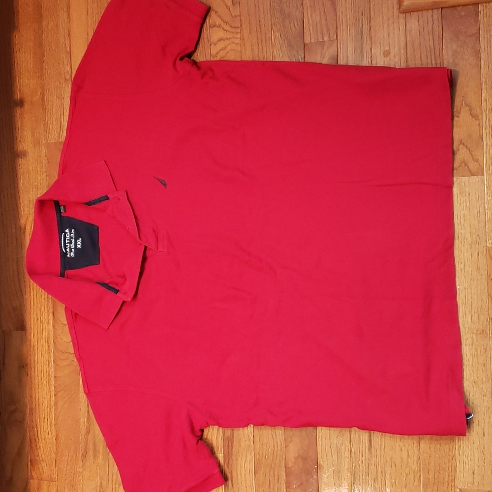 Red nautica polo